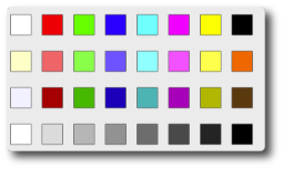 Palette examples